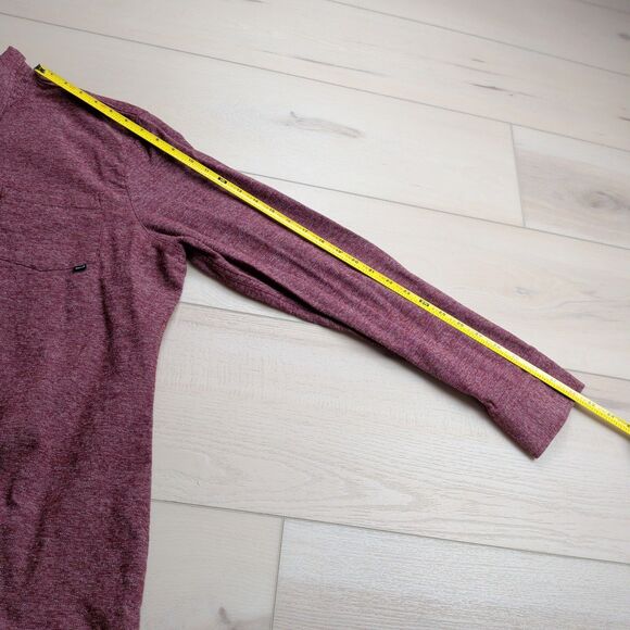 Nike SB Flannel Shirt Mens XL Long Sleeve Button Up Heathered Red - Picture 8 of 10